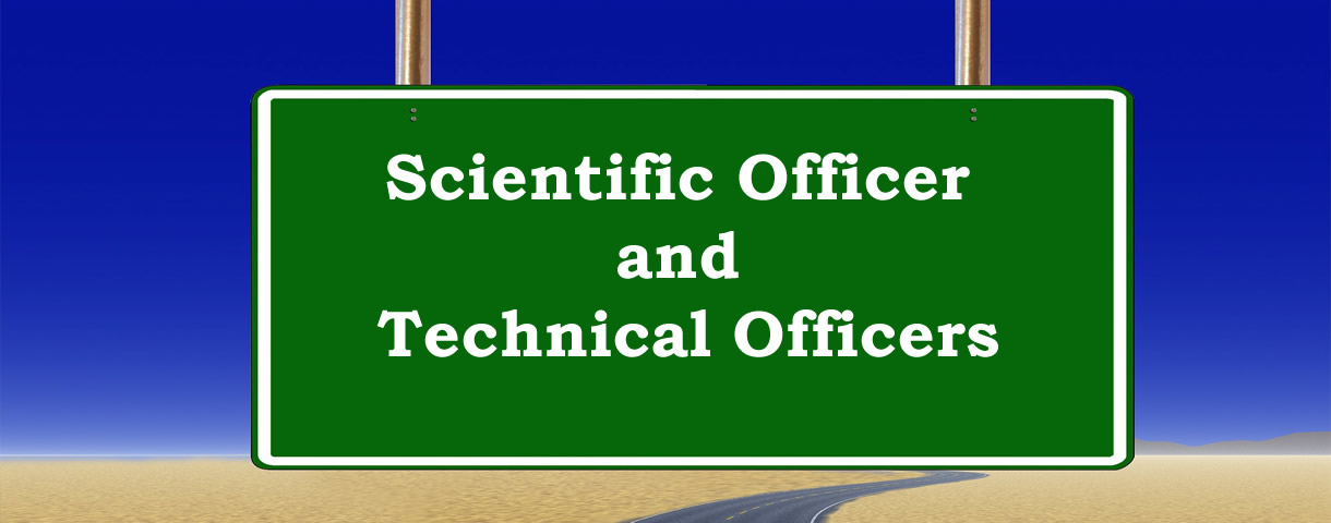 Scientific/Technical Officers