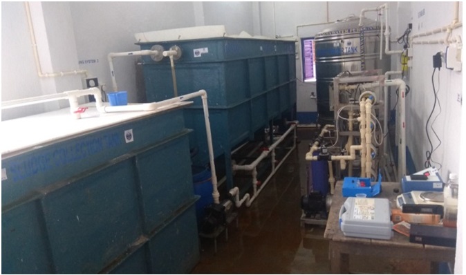 1000 LPH As removal plant set up at Ichapur